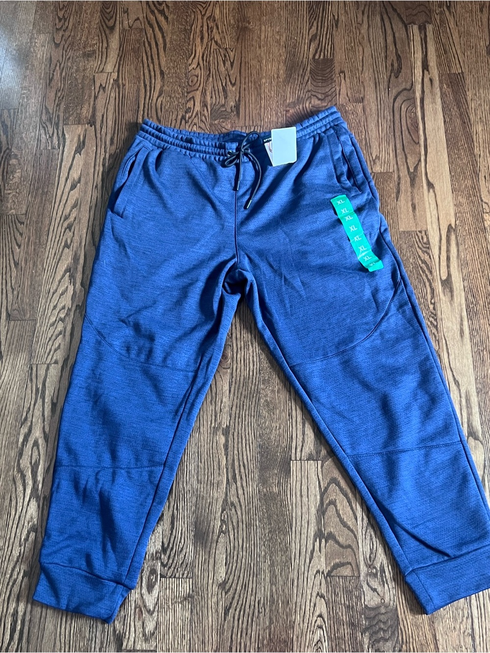 Spyder Men's Blue Knit Jogger Sweatpants